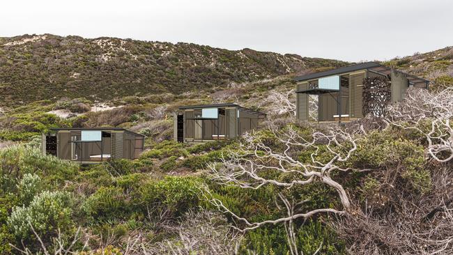 The Australian Walking Company is proposing to build sleeping pods on the Kangaroo Island Wilderness Trail, but many people are opposed to the plan. Picture: Australian Walking Company