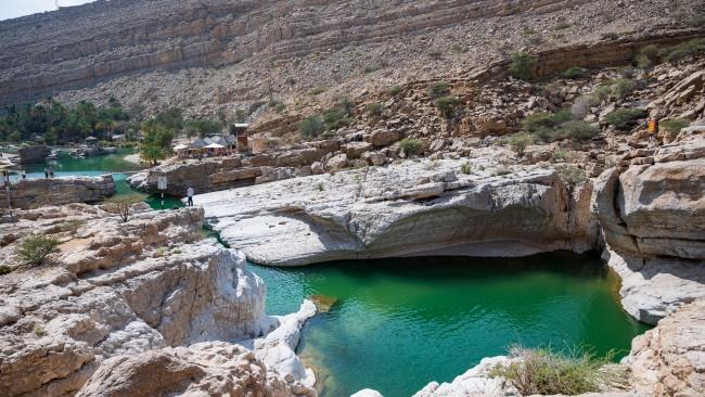 In extreme heat the emerald green water is a truly welcome sight. Picture: Getty