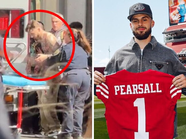 NFL rookie Ricky Pearsall shot in attempted robbery. Photos: Twitter/Instagram