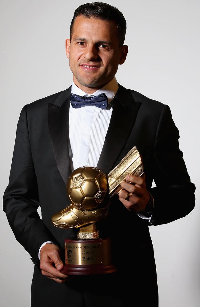 Bobo was Sydney FC’s golden boot winner.