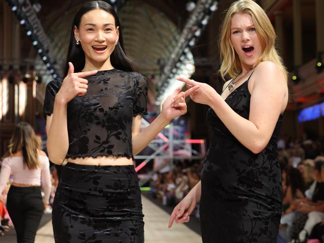 Kmart held it's Family Runway show on Saturday. Picture: Kmart/Supplied