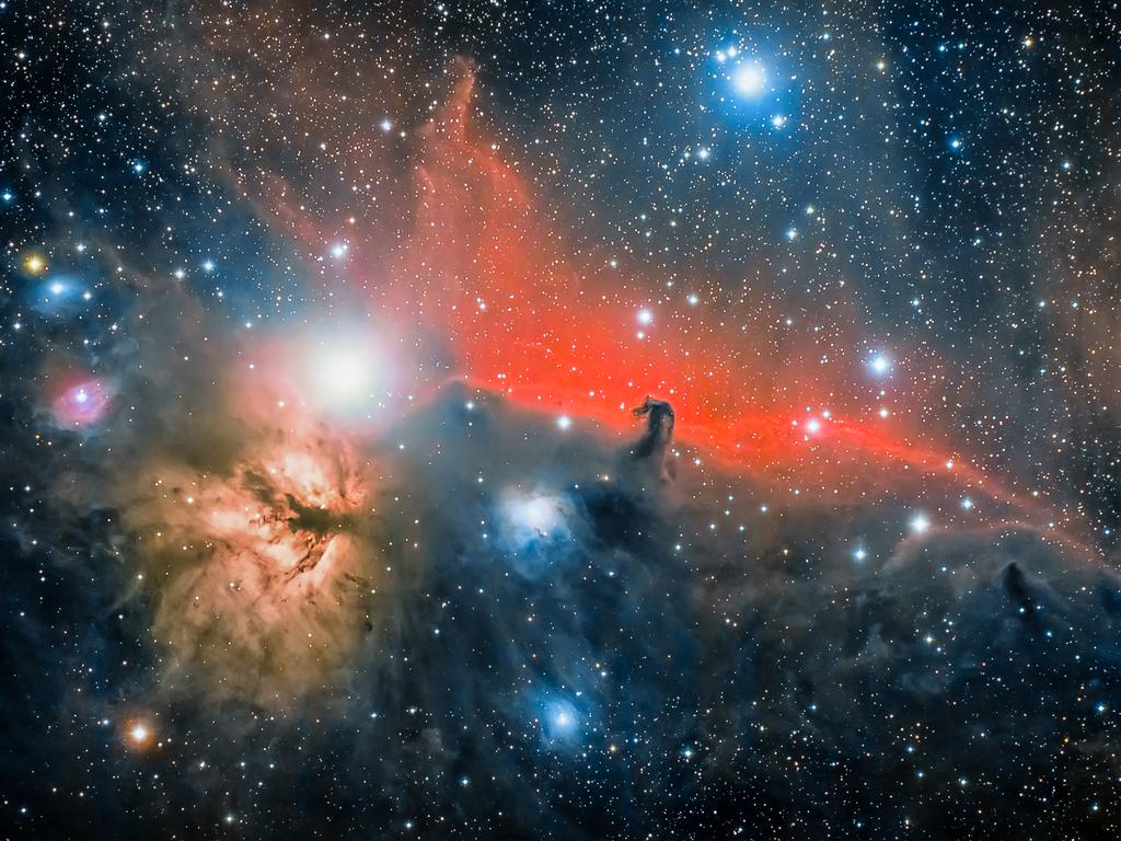 The Horsehead Nebula... La Jonquera, Spain. Picture: José Jiménez Priego/Insight Astronomy Photographer of the Year 2016