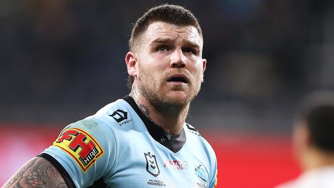 Dugan has played his last game for the Sharks. Picture: Mark Kolbe / Getty Images