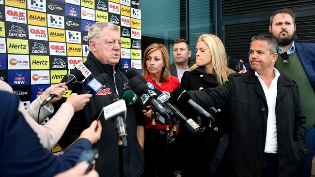 Gould has also been using the media. (AAP Image/Joel Carrett)