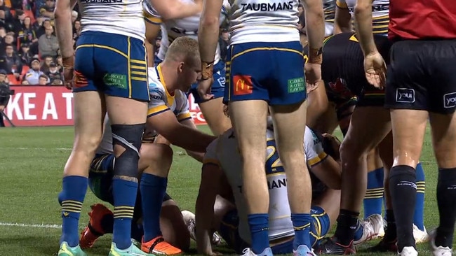 The Eels stayed with Luai. Photo: Fox Sports