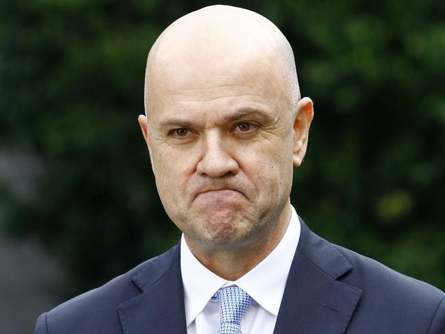 BRISBANE, AUSTRALIA - NewsWire Photos JULY 6, 2022: Queensland Chief Health Officer Dr John Gerrardduring a press conference at the PA Hospital  in Brisbane. Picture: NCA NewsWire/Tertius Pickard