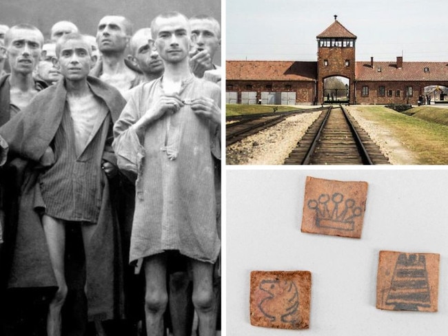 The discovery was made under the floorboards of Auschwitz. Picture: Auschwitz Museum