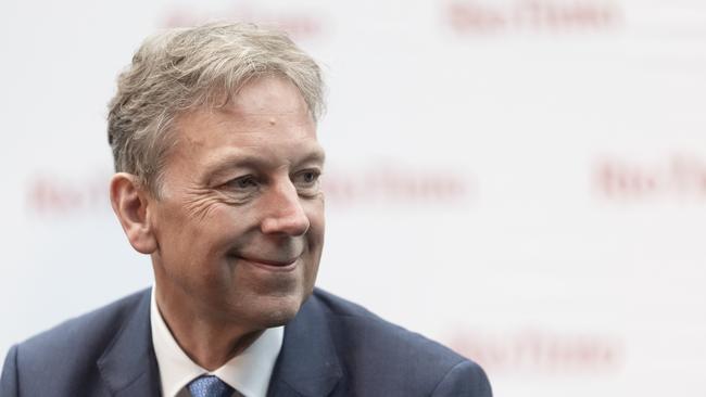 Outgoing Rio Tinto chief executive Jakob Stausholm will step down when a replacement is found. Picture: Bloomberg