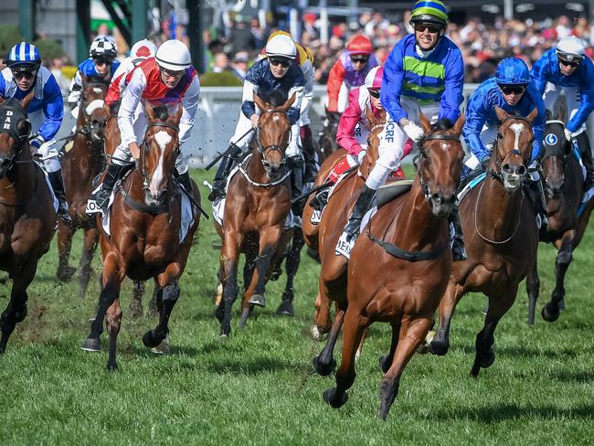 Nicholas Hall believes Jameka has the talent to add the Melbourne Cup to her Caulfield Cup triumph. Picture: Jake Nowakowski