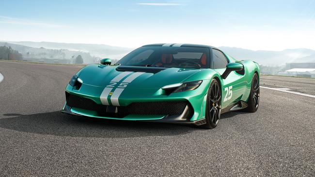 Looks just as good in green with the racing stripes. Picture: Supplied