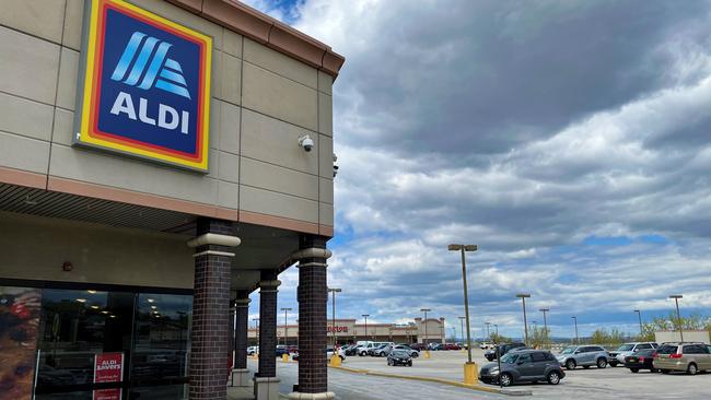 Aldi US store in North Bergen, New Jersey, near New York. Aldi USA is part of Aldi Sud. Picture: Benedict Brook/news.com.au