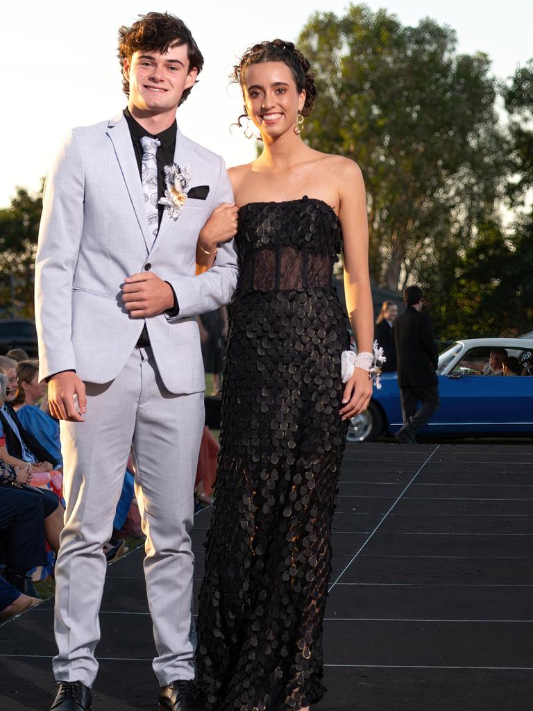 Alex Kraatz and Maggie Clifford at the 2024 Rockhampton Grammar School formal.