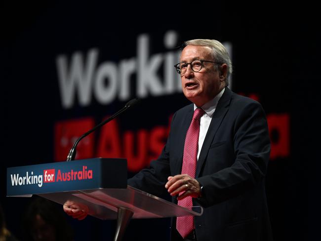 BRISBANE, AUSTRALIA - NewsWire Photos - AUGUST 17, 2023.Former Treasurer Wayne Swan at the 49th ALP National Conference 2023 in Brisbane. Picture: Dan Peled / NCA NewsWire