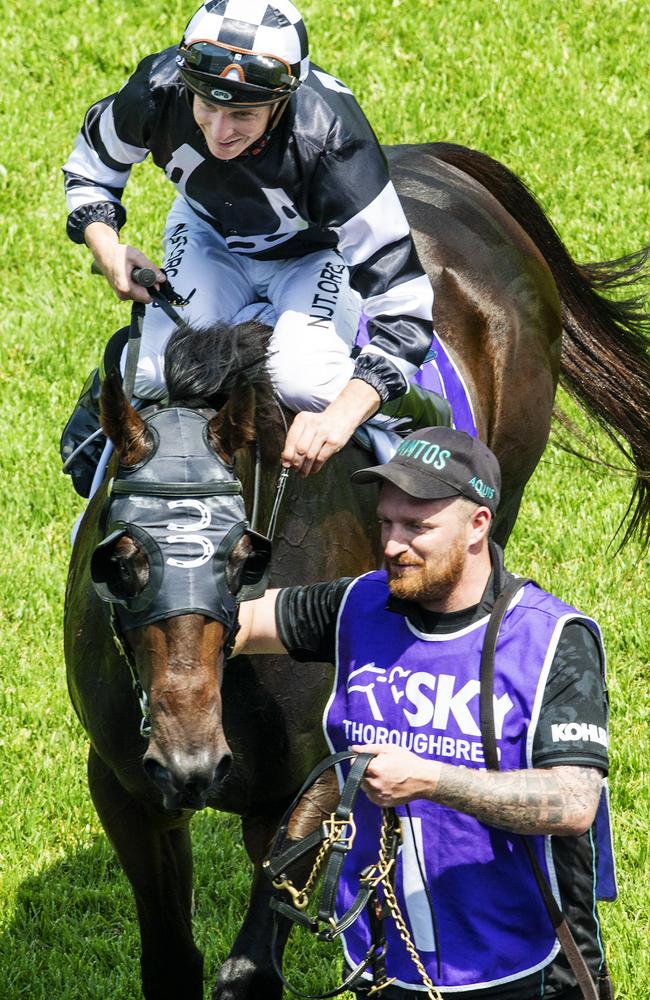 McDonald returns to scale after his narrow win. Picture: Getty Images