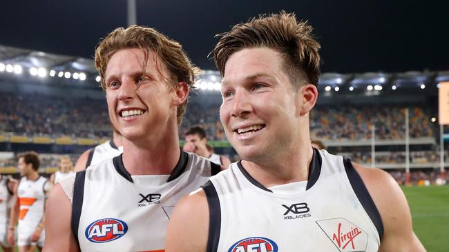 These two will return for the Giants in the AFL Grand Final.