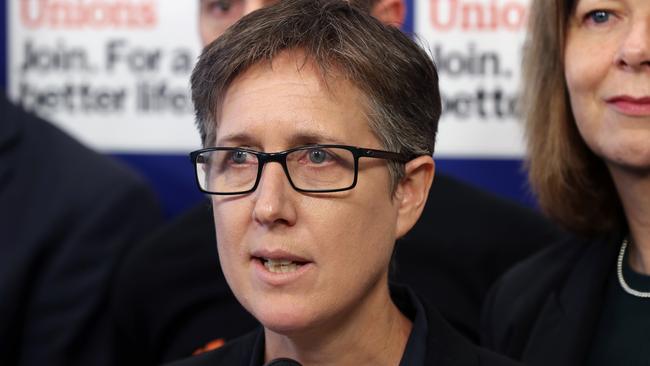 Australian Council of Trade Unions Secretary Sally McManus.