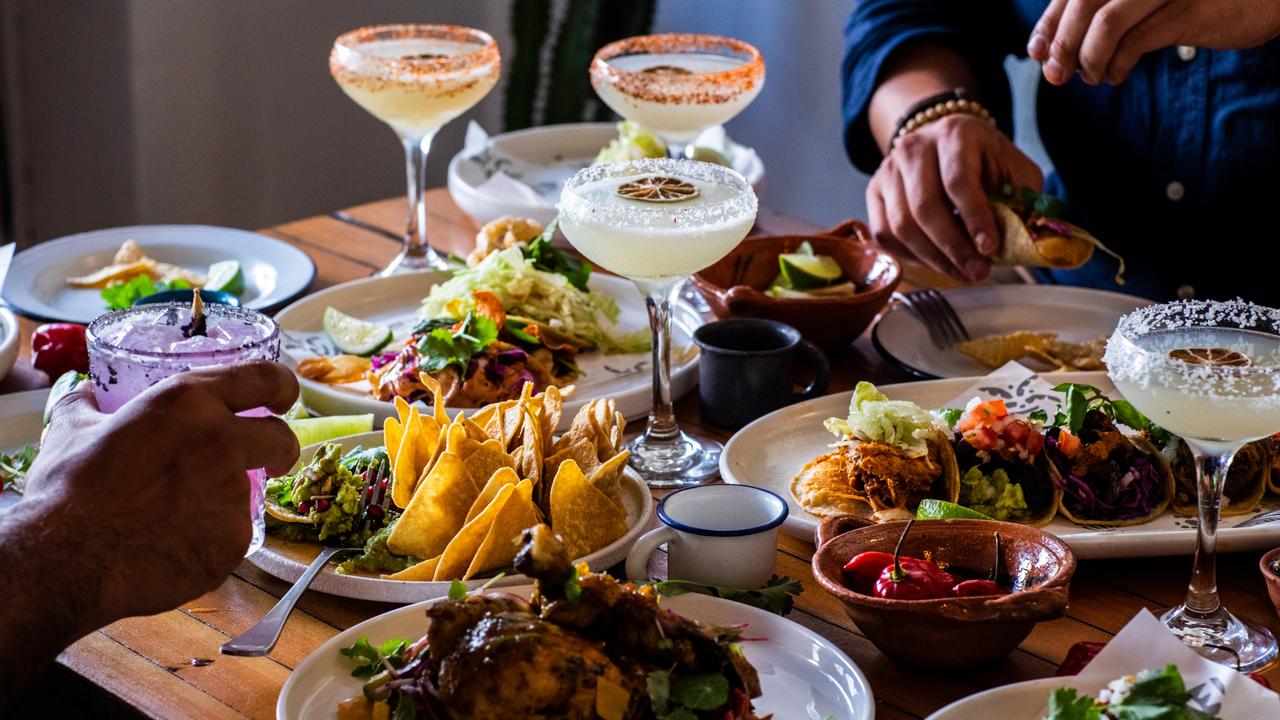 Enjoy some margaritas with your meal at Carbon. Picture: Kitti Gould