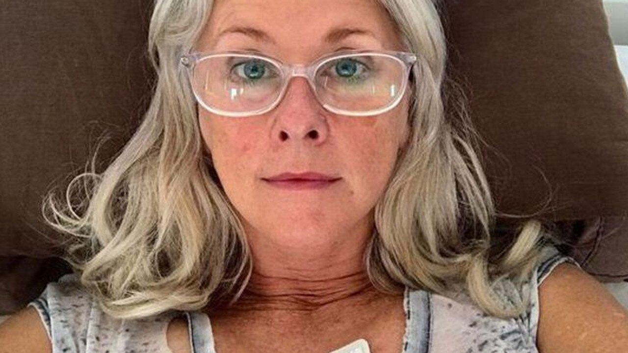 Tracey Spicer has been suffering from long Covid. Picture: Supplied to Nine News