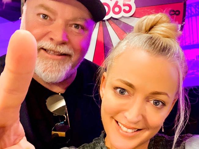 Kyle Sandilands and Jackie O are not working in Melbourne. Picture: Instagram