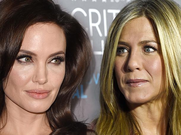 ANGELINA JOLIE JENNIFER ANISTON COMPOSITION