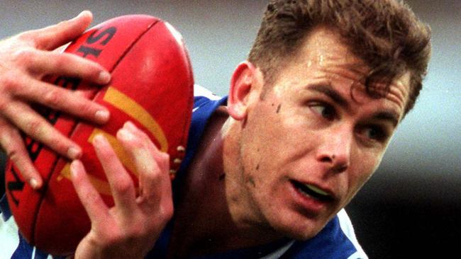 Kingy says Wayne Carey was the ‘singular reason’ for the Kangas’ success. Picture: Hamish Blair/ALLSPORT