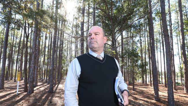 Dr Terry Goldsworthy from Bond University — the criminologist and former copper wants Coomera to become a police district again. Pic by Richard Gosling