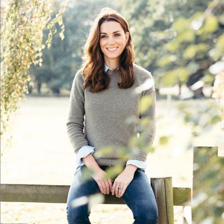 Kensington Palace has shared a this portrait of Kate Middleton to mark her 38th birthday. Picture: Instagram