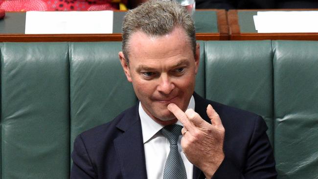 Industry Minister Christopher Pyne noted that Jenny Macklin was in “witness protection’’ over the “rounding error’’ remark.