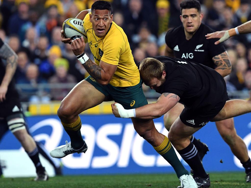 Israel Folau was once the saviour of Australian rugby. 