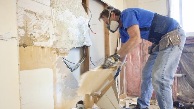 Plasterers and other roles may not be needed at one site for more than a few days.