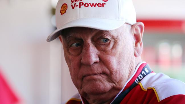 SUPERCARS - NEWCASTLE 500 - Pictured is DJR/Team Penske Co-Owner Dick Johnson during the second practice session of the Newcastle 500 today. Picture: Tim Hunter.