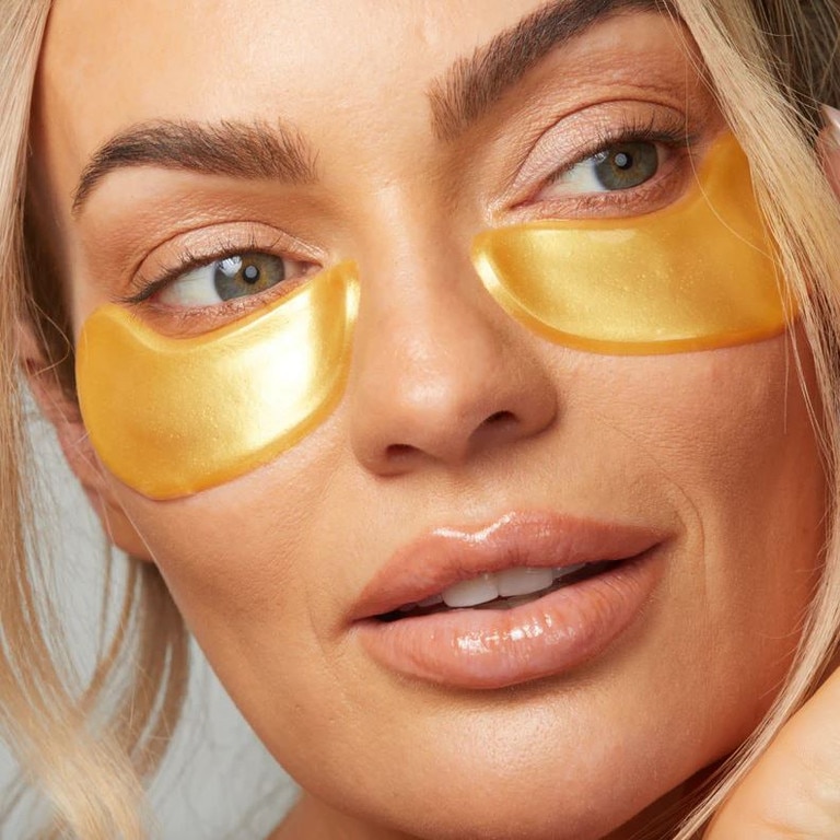 James 24K Gold & Collagen Crystal Eye Mask. Picture: James