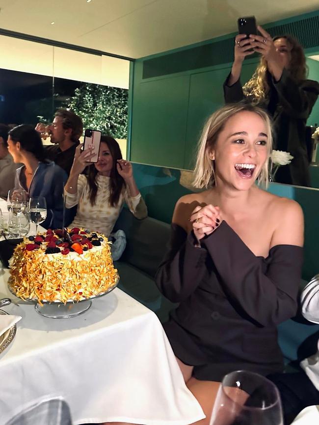 Jade Yarbrough celebrating her recent birthday. Instagram