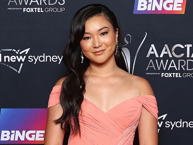 SYDNEY, AUSTRALIA - DECEMBER 07: Michelle Lim Davidson attends the 2022 AACTA Awards Presented By Foxtel Group at the Hordern on December 07, 2022 in Sydney, Australia. (Photo by Brendon Thorne/Getty Images for AFI)