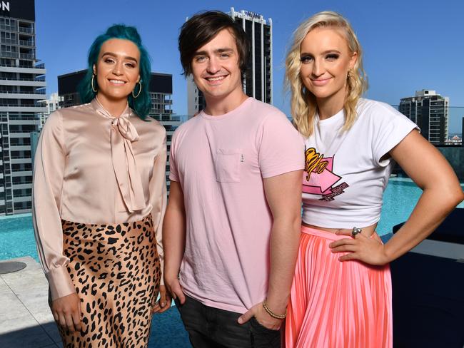 Sheppard’s song <i>On My Way </i>is bolting up the charts after being added to radio playlists. Picture: AAP 