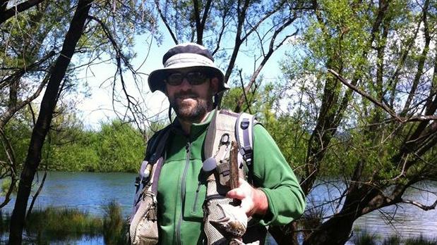 Fire victim Matthew Kavanagh, who worked for Forest Fire Management Victoria.