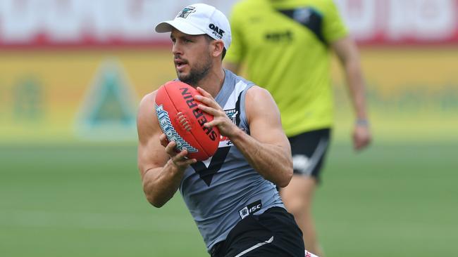 Port Adelaide captain Travis Boak.