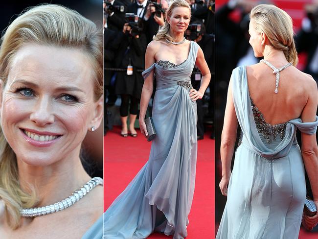 Naomi Watts walks the red carpet at the Cannes International Film Festival earlier this year.