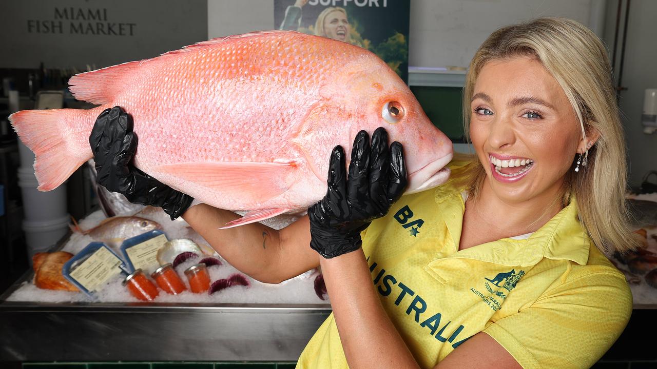 Nothing fishy about it – golden girl Alexa Leary’s new mission