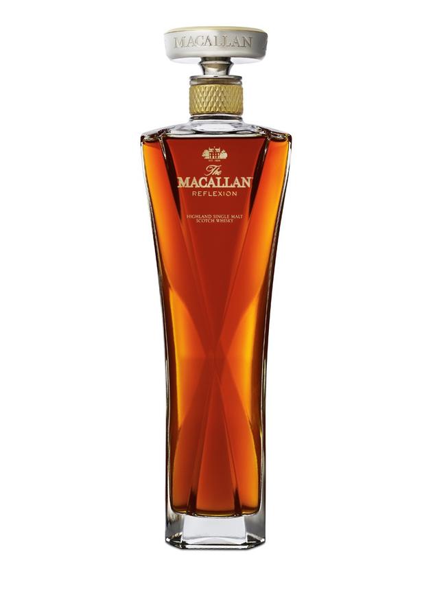 Stock photo of Macallan Reflexion single-malt Scotch whisky, which was seized by police from the property of Tom Booker and Erin Gold.