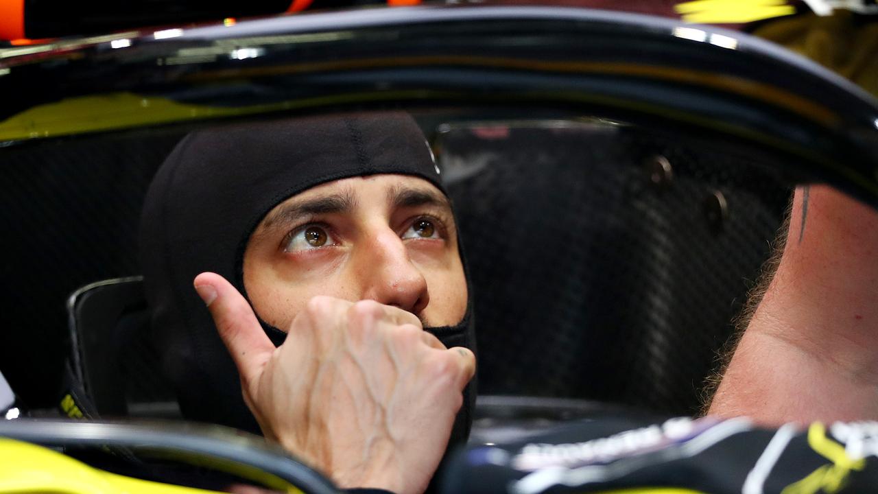 Daniel Ricciardo struggles again.