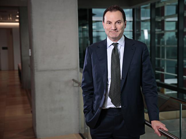 Origin Energy CEO Frank Calabria posing for a photo at their office in Sydney on the 22nd of August 2019. Photographer: Adam Yip