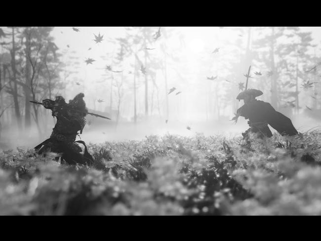 Ghost of Tsushima is developed by Sucker Punch and published by Sony for the PS4.