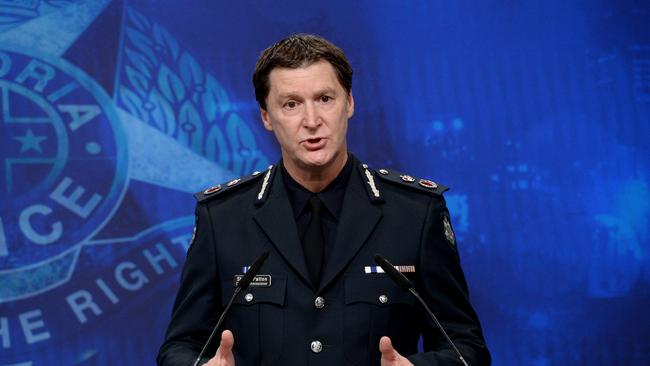 Victoria Police Chief Commissioner Shane Patton flagged his support for the rule. Picture: NCA NewsWire / Andrew Henshaw