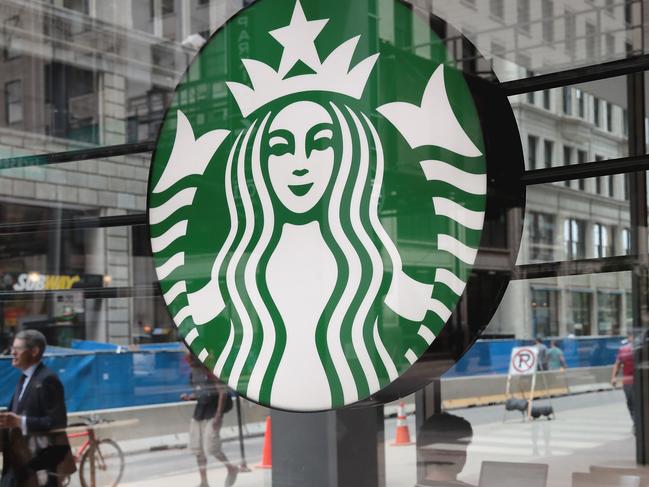 CHICAGO, IL - MAY 29: A sign hangs in the window of a Starbucks store on May 29, 2018 in Chicago, Illinois. In reaction to a highly-publicized incident in which two black businessmen were arrested inside a Philadelphia Starbucks store, the company closed about 8000 company-owned stores this afternoon to hold racial-bias education programs for its nearly 175,000 employees.   Scott Olson/Getty Images/AFP == FOR NEWSPAPERS, INTERNET, TELCOS & TELEVISION USE ONLY ==