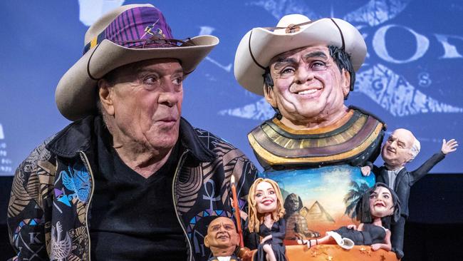 Molly Meldrum is always willing to compliment and give advice. Picture: Jake Nowakowski