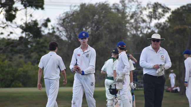 Louis Morris of Marist College is an ace batsman and bowler.