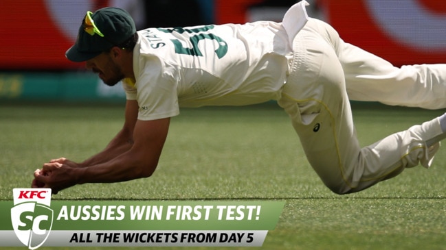 Aussies win 1st Test! ALL the wickets from Day 5