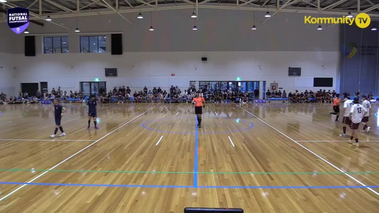 Replay: Football Victoria Tigers v Football Queensland (Open Men QF) - 2025 National Futsal Championships Day 4