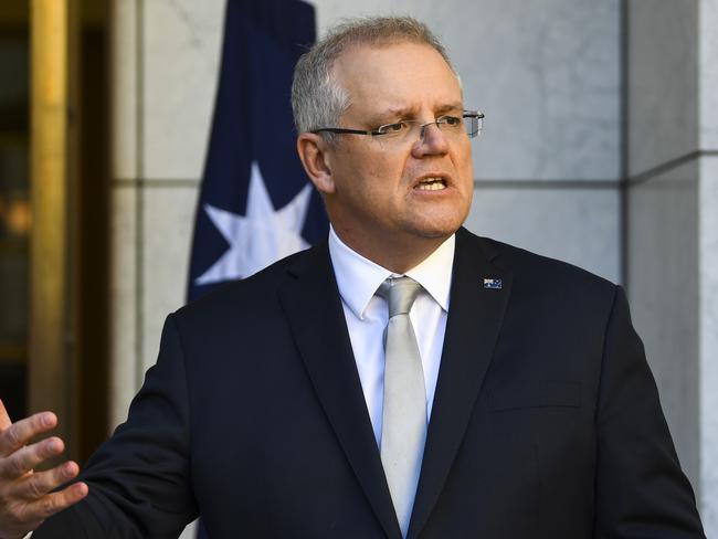 Mr Morrison said the government was determined to ensure nobody interferes with Australia’s activities. Picture: AAP